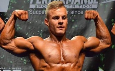 Ostrów Mazowiecka - Damian Kryszpin to prawdziwe objawienie w kulturystyce w 201