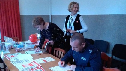 Ostrów Mazowiecka - Komenda Powiatowa Policji w Ostrowi Mazowieckiej włączyła si