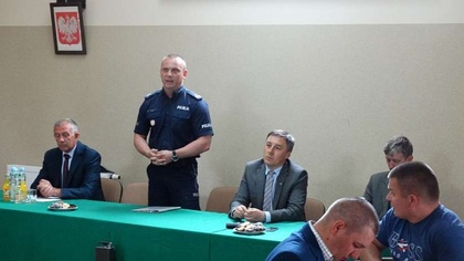Ostrów Mazowiecka - Podinspektor Mirosław Olszewski, komendant ostrowskiej polic