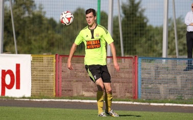 Ostrów Mazowiecka - Piłkarze Ostrovii Ostrów Mazowiecka w spotkaniu 23. kolejki 