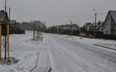 Ostrów Mazowiecka - Inwestycja rozbudowy ciągu ulic: Bursztynowa, Szpitalna, Bie