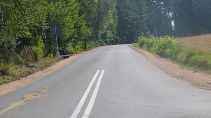 Ostrów Mazowiecka - Zakończyła się przebudowa drogi powiatowej nr 2657W Brok - O