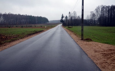 Ostrów Mazowiecka - Kolejny fragment drogi powiatowej nr 2646 W Stok - Rynek - R