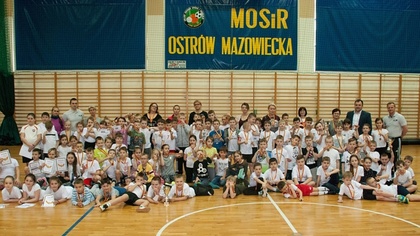 Ostrów Mazowiecka - Miejski Ośrodek Sportu i Rekreacji zaprosił dzieci z klas I-