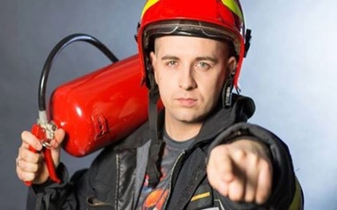 Ostrów Mazowiecka - Mieszkaniec Nura, Karol Kamiński pod pseudonimem FireMAN, za