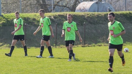 Ostrów Mazowiecka - Piłkarze GKS Andrzejewo w spotkaniu 19. kolejki rozgrywek B 