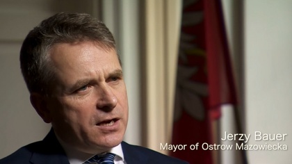 Ostrów Mazowiecka - Korespondent zagraniczny BBC Mike Thomson szukał w naszym kr