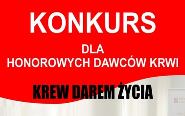 Ostrów Mazowiecka - Wystartował konkurs dla krwiodawców z powiatu ostrowskiego p