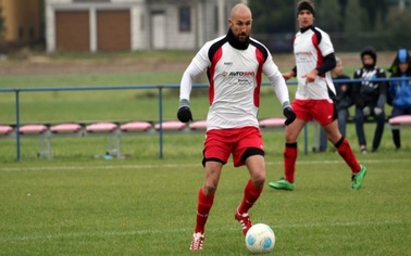 Ostrów Mazowiecka - Piłkarze KS Wąsewo prowadzeni przez trenera Roberta Wilczews