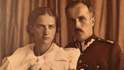 Ostrów Mazowiecka - Ceremonia pogrzebowa załogi bombowca Wellington R-1322 Dywiz