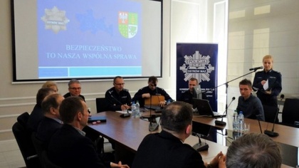 Ostrów Mazowiecka - Ostrowscy funkcjonariusze podsumowali swoje ubiegłoroczne dz