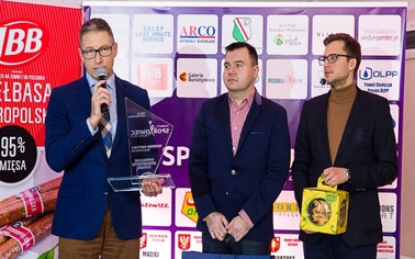 Ostrów Mazowiecka - Ostrołęckie Stowarzyszenie Tenisowe podczas gali Sportowiec 