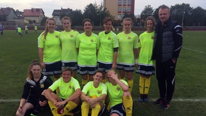 Ostrów Mazowiecka - Piłkarki Ostrovii Ostrów Mazowiecka w spotkaniu czwartej kol