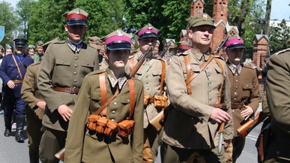 Ostrów Mazowiecka - Ostrowianie licznie stawili się na obchodach święta Rotmistr
