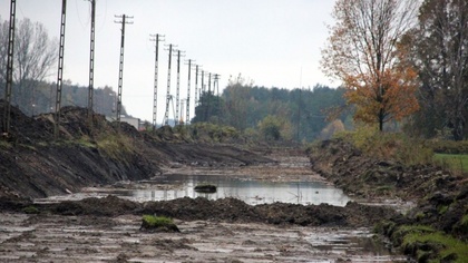 Ostrów Mazowiecka - Ruszyły prace przy budowie obwodnicy Pasiek w gminie Goworow