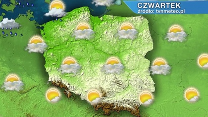 Ostrów Mazowiecka - W czwartek tylko na Pomorzu, Ziemi Lubuskiej, Kujawach i War