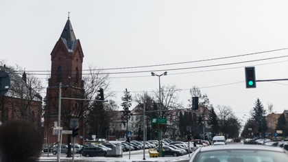 Ostrów Mazowiecka - W powiecie ostrowskim i Ostrowi Mazowieckiej duże zachmurzen