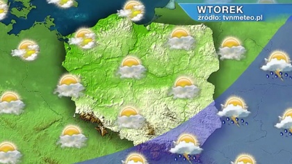 Ostrów Mazowiecka - Najbliższa doba w wielu miejscach będzie pogodna, nie wszędz