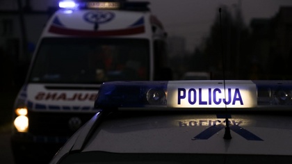 Ostrów Mazowiecka - Ciężarna kobieta została zabrana do szpitala w wyniku zdarze