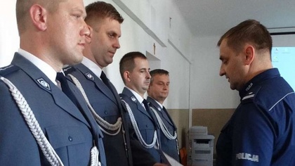 Ostrów Mazowiecka - Komendant ostrowskiej policji nagrodził pracowników i policj