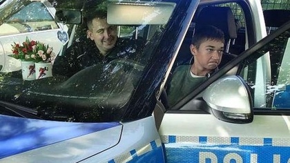 Ostrów Mazowiecka - Ostrowska policja odwiedziła podopiecznych ze Specjalnego Oś