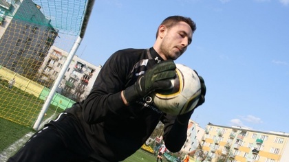 Ostrów Mazowiecka - Piłkarze Ostrovii Ostrów Mazowiecka w wyjazdowym spotkaniu 3