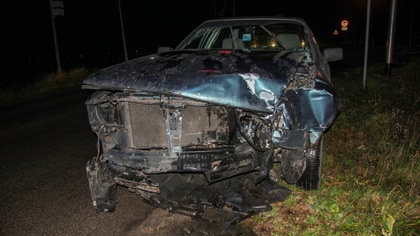 Ostrów Mazowiecka - Do zderzenia dwóch samochodów doprowadził mieszkaniec Warsza