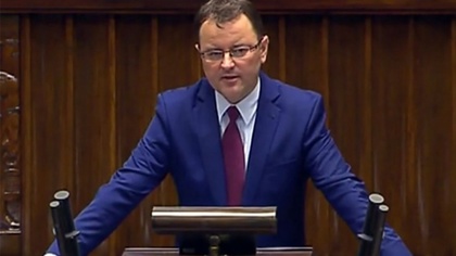 Ostrów Mazowiecka - Nazwisko posła Arkadiusza Czartoryskiego, wybranego z naszeg