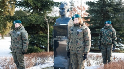 Ostrów Mazowiecka - Powiatowe obchody pamięci żołnierzy wyklętych obchodzono w t