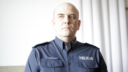 Ostrów Mazowiecka - Na piątkowej uroczystej zbiórce w ostrowskiej komendzie poli