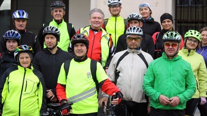 Ostrów Mazowiecka - Przejechali na rowerach przez Ostrów Mazowiecką, Andrzejewo,