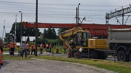 Ostrów Mazowiecka - Dziś rano, zgodnie z wcześniejszymi zapowiedziami został cał