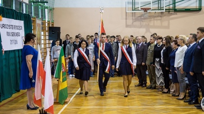 Ostrów Mazowiecka - Sala gimnastyczna Zespołu Szkół nr 1 w Ostrowi Mazowieckiej 