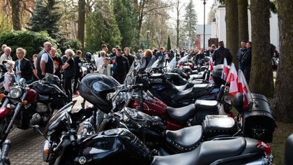 Ostrów Mazowiecka - Motocykliści z powiatu ostrowskiego i Ostrowi Mazowieckiej w
