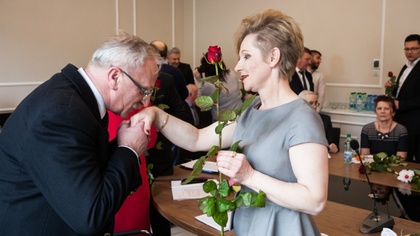 Ostrów Mazowiecka - Radni powiatowi po raz trzydziesty zasiedli do obrad w tej k