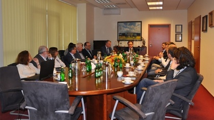 Ostrów Mazowiecka - W urzędzie marszałkowskim odbyło się spotkanie marszałka Ada