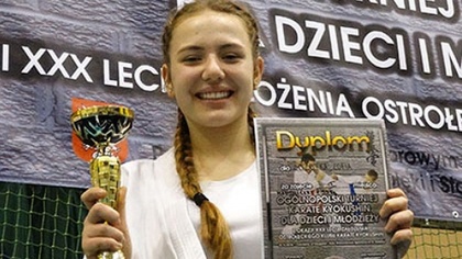 Ostrów Mazowiecka - Zofia Sobotka to utalentowana zawodniczka Brokowskiego Klubu