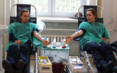 Ostrów Mazowiecka - W ostrowskim sanepidzie odbył się pierwszy etap zbiórki krwi