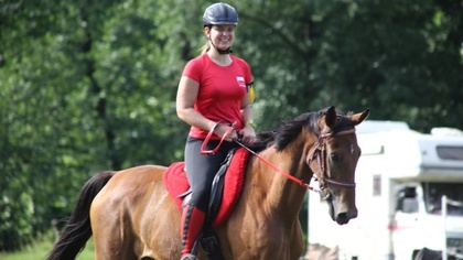 Ostrów Mazowiecka - Druga edycja Sportowych Rajdów Konnych w Szarłacie cieszyła 