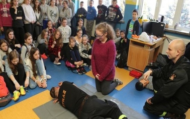 Ostrów Mazowiecka - Kolejne spotkanie zorganizowano w ramach kampanii 