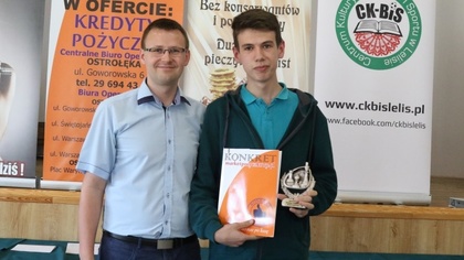 Ostrów Mazowiecka - Kacper Rydel z Wąsewo okazał się najlepszy w gronie juniorów