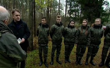 Ostrów Mazowiecka - Ekipa TVP nagrywała odcinek w malowniczych okolicach Broku. 