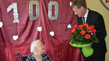 Ostrów Mazowiecka - W poniedziałek 29 maja Władysława Kuśmierczyk świętowała set