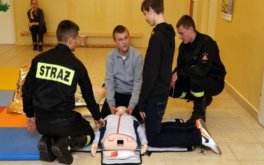 Ostrów Mazowiecka - Uczniowie z Brańszczyka (pow. wyszkowski) spotkali się z pol