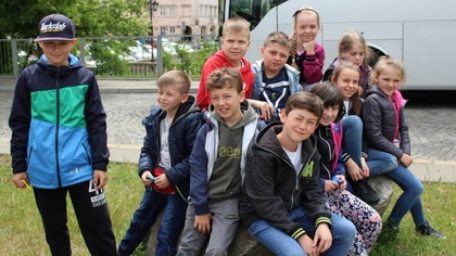 Ostrów Mazowiecka - Uczniowie ostrowskiej 