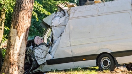 Ostrów Mazowiecka - Tragiczny początek dnia na drogach. Na drodze wojewódzkiej n