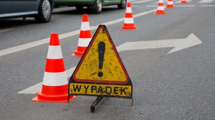 Ostrów Mazowiecka - Do groźnie wyglądającego zdarzenia drogowego doszło na drodz