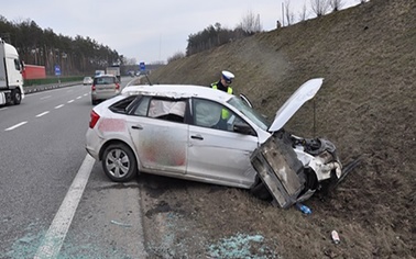 Ostrów Mazowiecka - Do kolejnego wypadku drogowego doszło na trasie Ostrów Mazow
