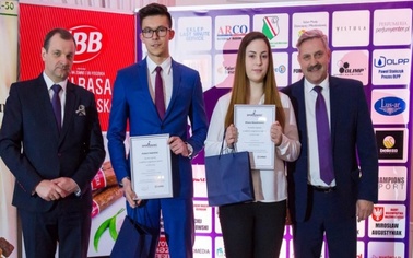 Ostrów Mazowiecka - Hubert Nakielski i Oliwia Waszkiewicz odebrali wyróżnienia s